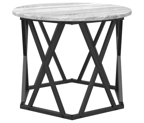 Nesting Sānu Galdi 3 Gab. Pelēks Sonoma Inženierijas Koks Vidaxl