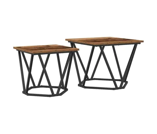 Sānu Galdi 2 Gab. Vecs Koks, Inženieru Koks Vidaxl