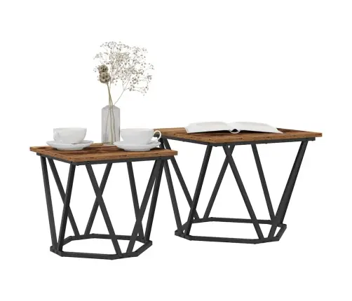 Sānu Galdi 2 Gab. Vecs Koks, Inženieru Koks Vidaxl