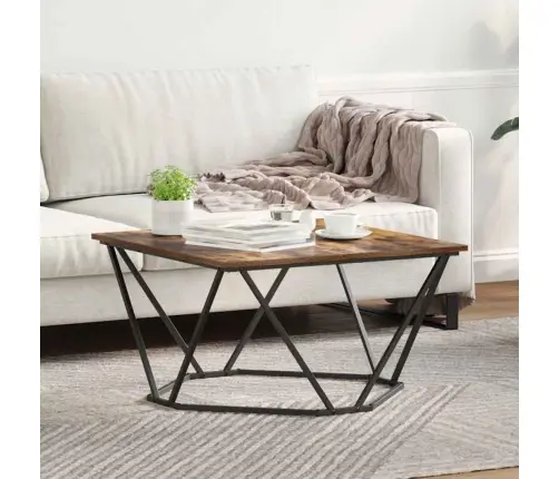 Kohvilaud Suitsutatud Tamm 80 X 80 X 45 Cm