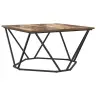 Kohvilaud Suitsutatud Tamm 80 X 80 X 45 Cm