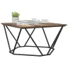 Kohvilaud Suitsutatud Tamm 80 X 80 X 45 Cm