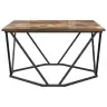 Kohvilaud Suitsutatud Tamm 80 X 80 X 45 Cm