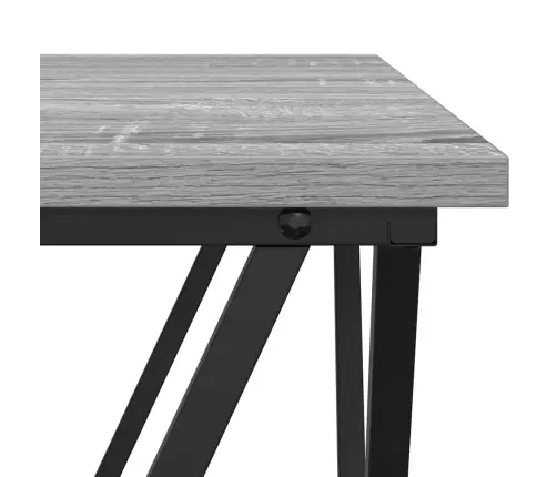 Kafijas Galdiņš Pelēks Sonoma 80X80X45 Cm Inženierijas Koks Vidaxl