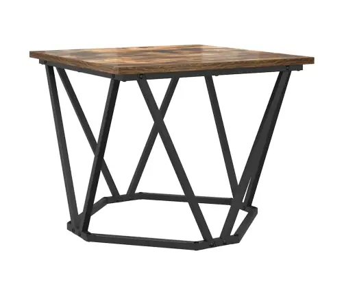 Kohvilaud 3 Pcs Suitsutatud Tamm 50 X 50 X 40 Cm