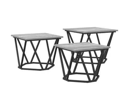 Kohvilaud 3 Pcs Hall Sonoma 50 X 50 X 40 Cm