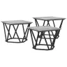Kohvilaud 3 Pcs Hall Sonoma 50 X 50 X 40 Cm