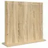 Spoguļa Ar Led Gaismām Sonoma Ozola 60X55X18 Cm Vidaxl