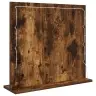 Tualettpeegel Peegliga Suitsetatud Tamm 60 X 55 X 18 Cm