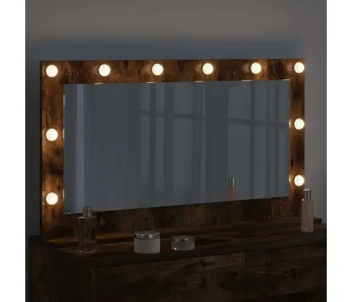 Kosmetinis Veidrodis Rūkyta Ąžuolas 100 X 55 X 18 Cm