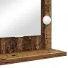 Tualettpeegel Vana Puit 100 X 55 X 18 Cm Tehispuit Ja Klaas
