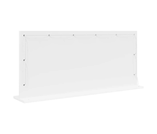 Spoguļgaismas Spogulis Ar Led Gaismām Balts 100X45X18 Cm Vidaxl