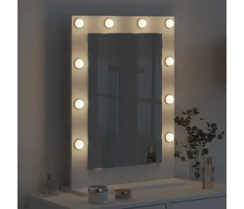 Kosmetinis Veidrodis Stačiakampio Balta 70 X 50 X 18 Cm