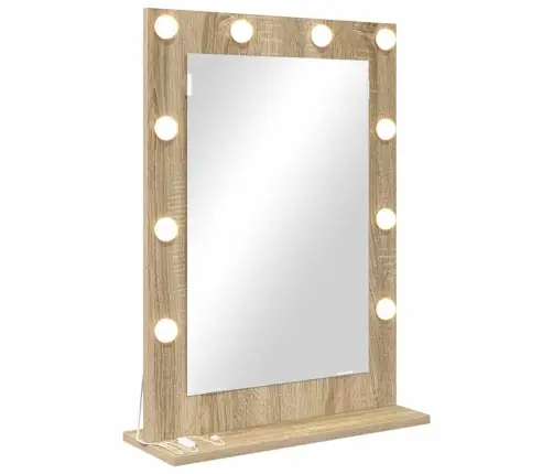 Spogulis Sonoma Ozols Mdf, Stikls 70 X 50 X 18 Cm Spogulis Vidaxl