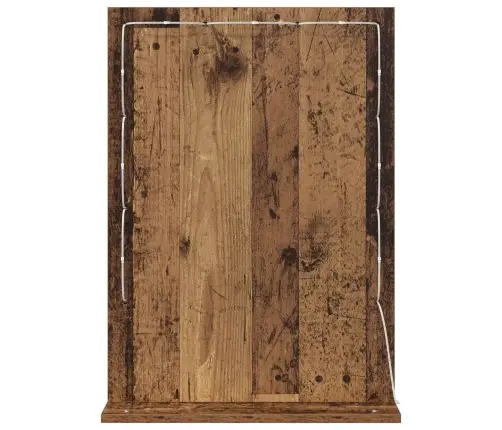 Kosmetinis Veidrodis Stačiakampio Betono Pilka 70 X 50 X 18 Cm