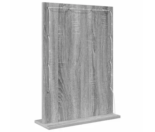 Tualettpeegel Led -Ribatuledega Hall Sonoma 70 X 50 X 18 Cm