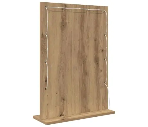 Tualettpeegel Käsitööpuu 70 X 50 X 18 Cm Tehispuit Ja Klaas
