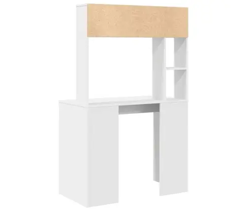 Galds Ar Plauktu Balts 91 X 50 X 149 Cm Inženierijas Koks Vidaxl Galds Ar Plauktu Balts 91 X 50 X 149 Cm Inženierijas Koks Vidaxl