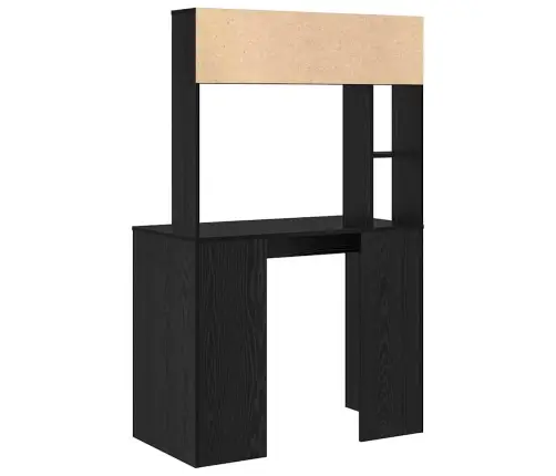 Stalas Juoda Ąžuolo 91 X 50 X 149 Cm Apdirbta Mediena