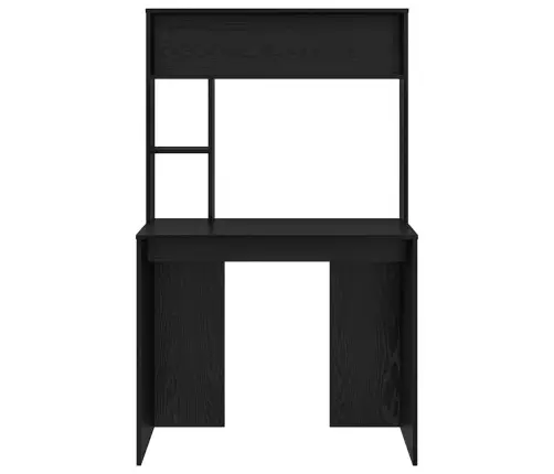 Stalas Juoda Ąžuolo 91 X 50 X 149 Cm Apdirbta Mediena