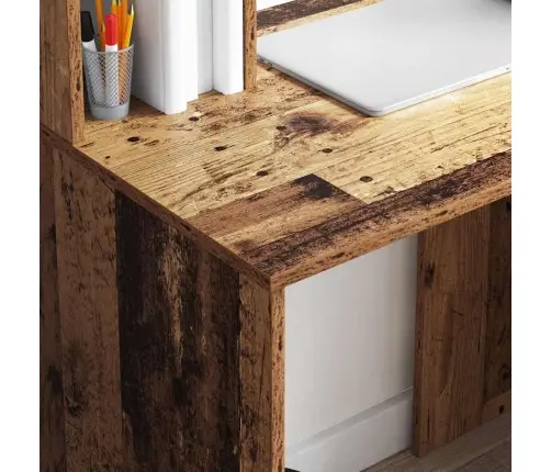 Galds Ar Plauktu Vecs Koks 91 X 50 X 149 Cm Inženierijas Koks Vidaxl Galds Ar Plauktu Vecs Koks 91 X 50 X 149 Cm Inženierijas Koks Vidaxl