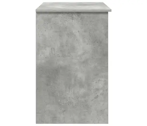 Galds Ar Uzglabāšanu Betona Pelēkā 90X49.5X75 Cm Inženieru Koks Vidaxl