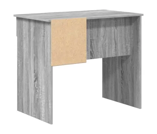Galds Ar Uzglabāšanu Pelēkā Sonoma 90X49.5X75 Cm Inženierijas Koks Vidaxl