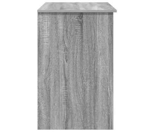 Galds Ar Uzglabāšanu Pelēkā Sonoma 90X49.5X75 Cm Inženierijas Koks Vidaxl