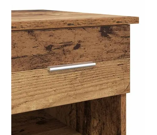 Laud Sahtliga Riiuliga Vana Puit 90 X 49 X 75 Cm Tehispuit