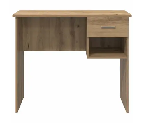 Galds Ar Uzglabāšanu Ozola 90X49.5X75 Cm Inženierijas Koks Vidaxl Galds Ar Uzglabāšanu Ozola 90X49.5X75 Cm Inženierijas Koks Vidaxl
