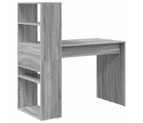 Stalas Pilkas Sonoma 113 X 54 X 120 Cm Apdirbta Mediena