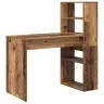 Galds Ar Uzglabāšanu Vecais Koks 113X54X120 Cm Inženierijas Koks Vidaxl