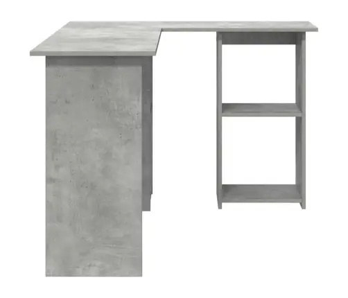 Laud Riiuliga Betoonihall 142 X 102 X 73 Cm Tehispuit