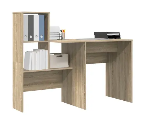 Galds Sonomas Ozola 131.5 X 50 X 106.5 Cm Inženierijas Koks Vidaxl