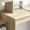 Galds Sonomas Ozola 100 X 40 X 90 Cm Inženierijas Koks Vidaxl