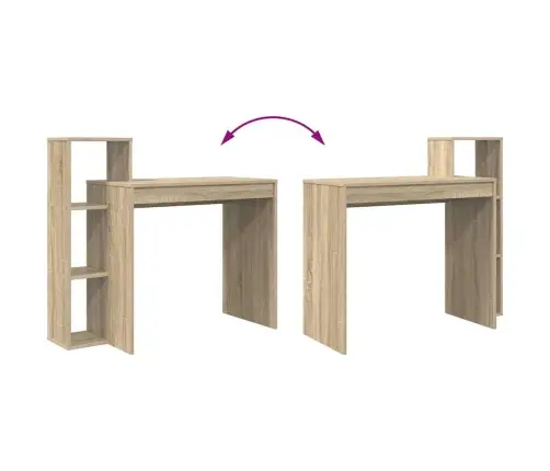 Galds Sonomas Ozola 100 X 40 X 90 Cm Inženierijas Koks Vidaxl