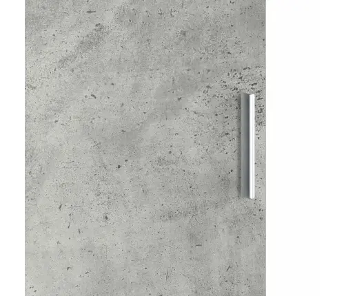 Augstais Skapītis Betona Pelēka 35 X 39 X 168 Cm Vidaxl