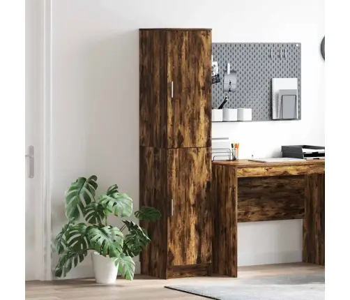 Aukštas Spintelė Rūkyta Ąžuolas 35 X 39 X 168 Cm