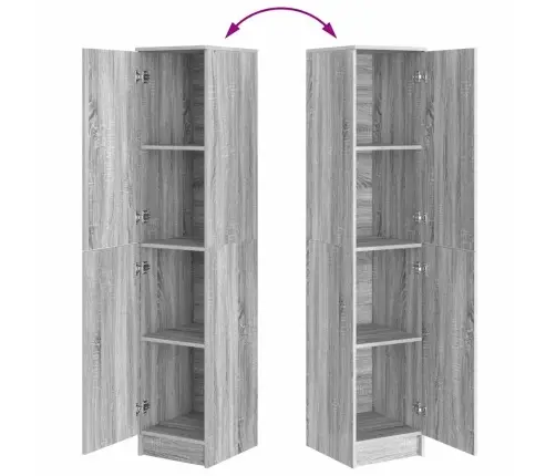 Kõrge Kapp Hall Sonoma 35 X 39 X 168 Cm Tehispuit