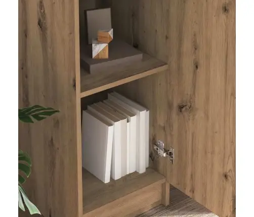 Augstais Skapītis Amatnieku Ozola 35 X 39 X 168 Cm Vidaxl