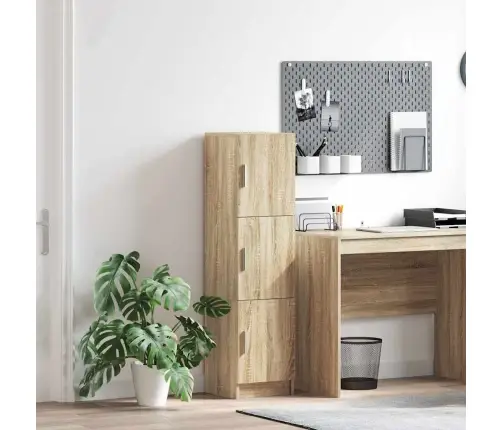 Aukštas Spintelė Sonoma Ąžuolas 31.5 X 32 X 122.5 Cm