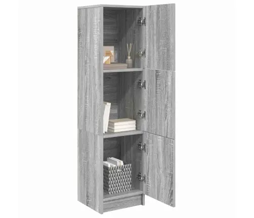Kõrge Kapp Hall Sonoma 31.5 X 32 X 124 Cm Tehispuit