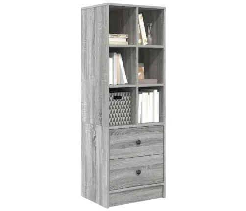 Pelēks Plauktu Vienība Pelēks Sonoma Skaidu Plātne Vidējs Vidaxl