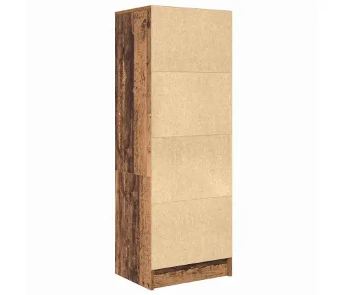 Brūns Plauktu Elements Vecs Koks Skaidu Plātne Vidējs Rustikāls Vidaxl