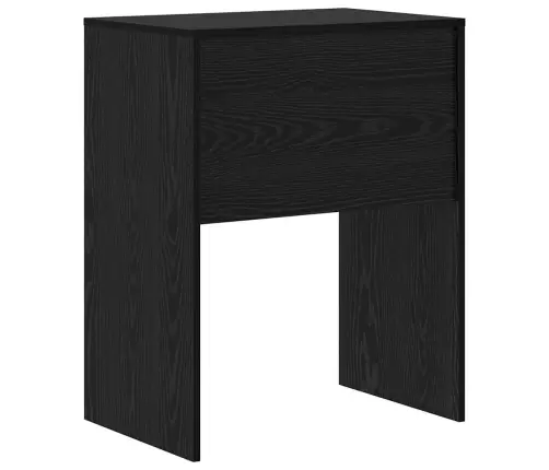 Rakstāmgalds Melns Ozols Inženierijas Koksne 60 X 40 X 76 Cm Vidaxl
