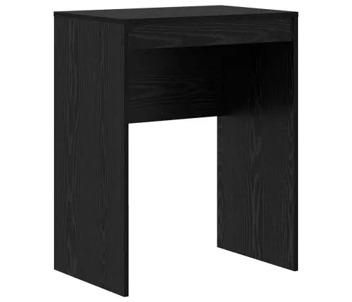 Rakstāmgalds Melns Ozols Inženierijas Koksne 60 X 40 X 76 Cm Vidaxl