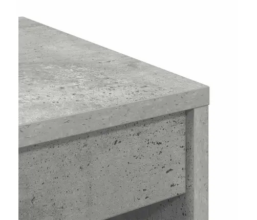Rakstāmgalds Betona Pelēks Skaidu Plātne 60 X 40 X 76 Cm Vidaxl