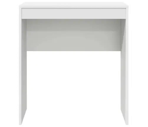 Rakstāmgalds Balts Inženierijas Koks 70 X 40 X 76 Cm Vienkāršs Vidaxl