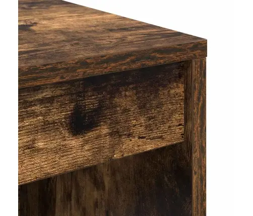 Laud Suitsutatud Tamm 70 X 40 X 76 Cm Tehispuit