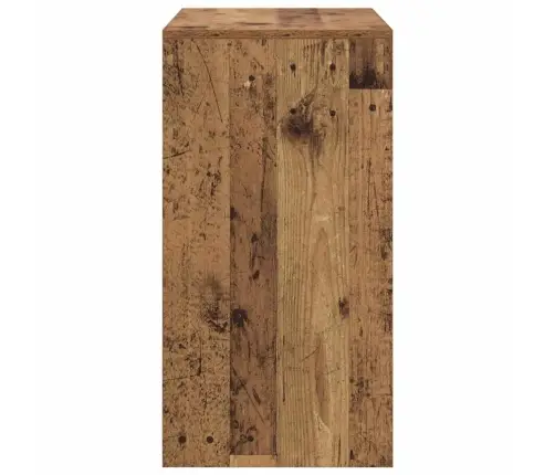 Rustikālais Rakstāmgalds Vecs Koks Skaidu Plātne Mazs Uzglabāšana Vidaxl